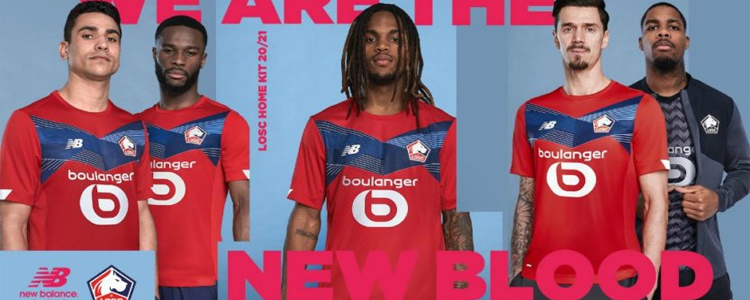 camisetas Lille replicas 2020-2021